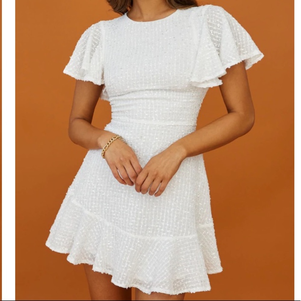 Selfie Leslie White Dress
